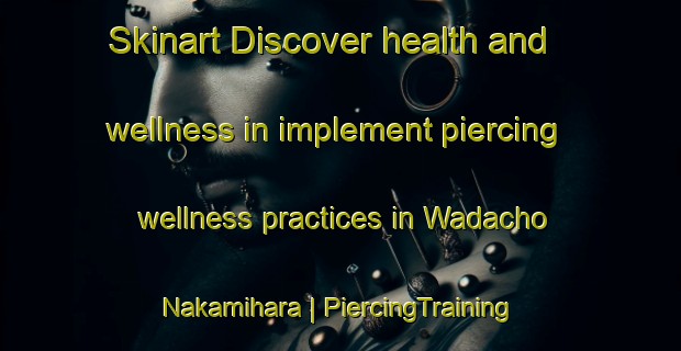 Skinart Discover health and wellness in implement piercing wellness practices in Wadacho Nakamihara | PiercingTraining | PiercingClasses | SkinartTraining-Japan